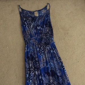 A maxi dress
